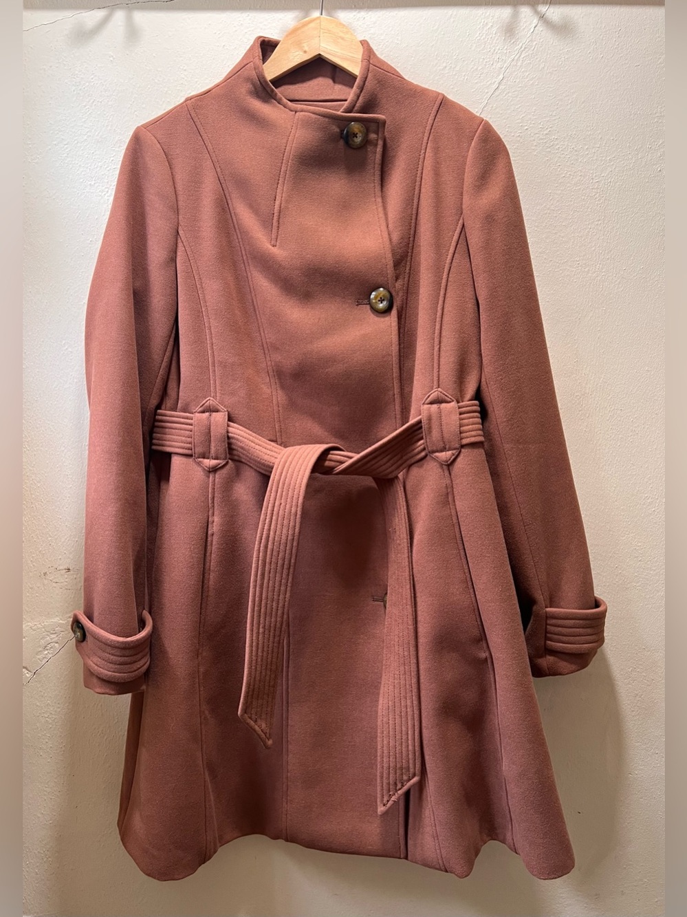 Anthropologie Shania belted coat - size 8